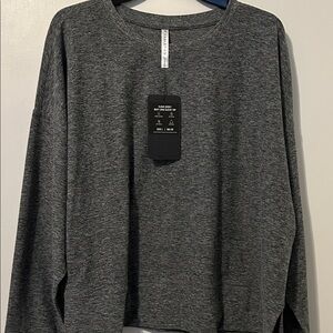 Fabletics Cloud jersey Boxy long sleeve top